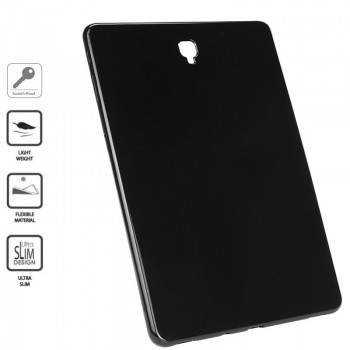 Silikoninis 1.5 mm.storio dėklas - juodas (Samsung Galaxy Tab S4 10.5 (T835/T830)